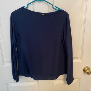 UNIQLO Teal Blouse